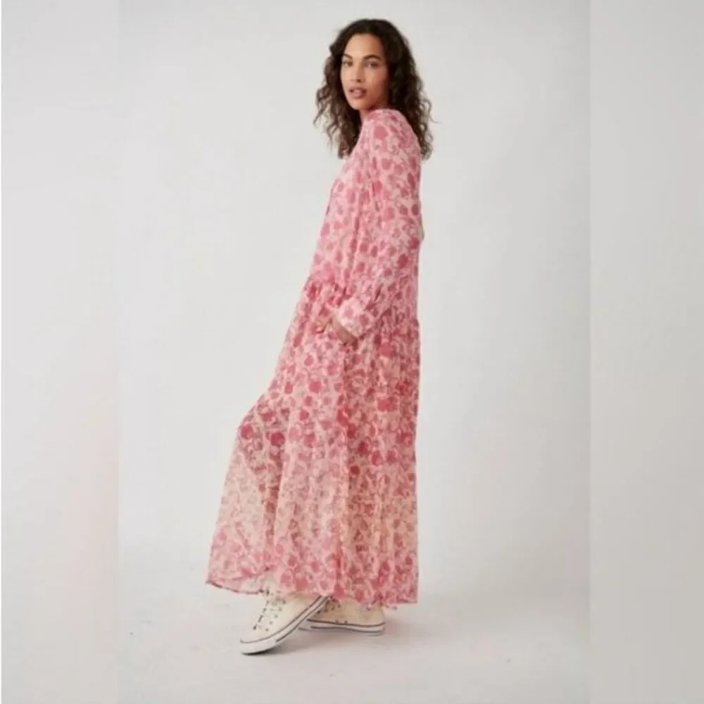 NWT Free People See It Through Maxi Dress Size XS